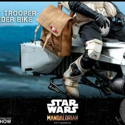 Maybang's Collectibles Hot Toys Star Wars The Mandalorian - Television Masterpiece Series Scout Trooper And Speeder Bike 1/6 Scale Collectible Figure Set