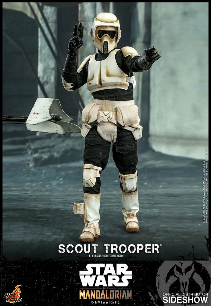 Maybang's Collectibles Hot Toys Star Wars The Mandalorian - Television Masterpiece Series Scout Trooper 1/6 Scale Collectible Figure 2 Maybang's Collectibles Hot Toys Star Wars The Mandalorian - Television Masterpiece Series Scout Trooper 1/6 Scale Collectible Figure