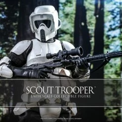 Maybang's Collectibles Hot Toys Star Wars: Episode VI – Return Of The Jed Scout Trooper 1/6 Scale 12" Collectible Figure