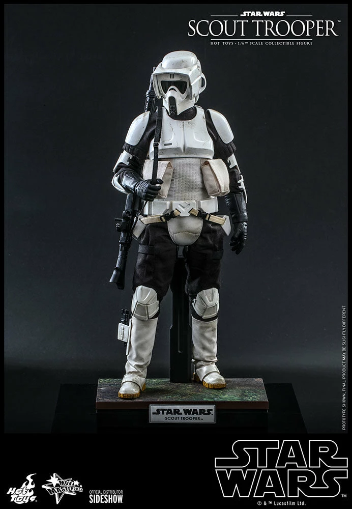 Maybang's Collectibles Hot Toys Star Wars: Episode VI – Return Of The Jed Scout Trooper 1/6 Scale 12" Collectible Figure 3 Maybang's Collectibles Hot Toys Star Wars: Episode VI – Return Of The Jed Scout Trooper 1/6 Scale 12" Collectible Figure