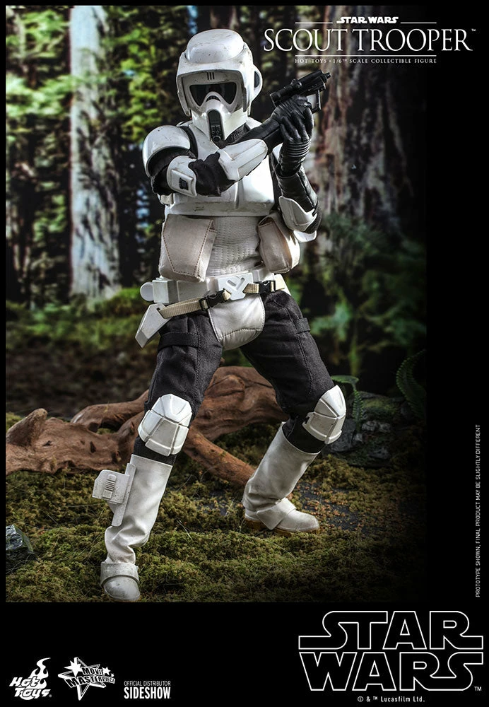 Maybang's Collectibles Hot Toys Star Wars: Episode VI – Return Of The Jed Scout Trooper 1/6 Scale 12" Collectible Figure 7 Maybang's Collectibles Hot Toys Star Wars: Episode VI – Return Of The Jed Scout Trooper 1/6 Scale 12" Collectible Figure