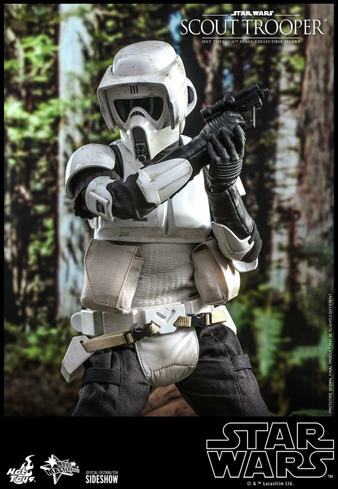 Maybang's Collectibles Hot Toys Star Wars: Episode VI – Return Of The Jed Scout Trooper 1/6 Scale 12" Collectible Figure 9 Maybang's Collectibles Hot Toys Star Wars: Episode VI – Return Of The Jed Scout Trooper 1/6 Scale 12" Collectible Figure