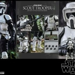 Maybang's Collectibles Hot Toys Star Wars: Episode VI – Return Of The Jed Scout Trooper 1/6 Scale 12" Collectible Figure 27 Maybang's Collectibles Hot Toys Star Wars: Episode VI – Return Of The Jed Scout Trooper 1/6 Scale 12