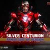 Maybang's Collectibles Hot Toys Marvel Comics Iron Man 3 Iron Man Silver Centurion (Armor Suit Up Version) Diecast 1/6 Scale 12" Collectible Figure