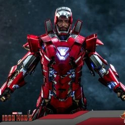 Maybang's Collectibles Hot Toys Marvel Comics Iron Man 3 Iron Man Silver Centurion (Armor Suit Up Version) Diecast 1/6 Scale 12" Collectible Figure 26 Maybang's Collectibles Hot Toys Marvel Comics Iron Man 3 Iron Man Silver Centurion (Armor Suit Up Version) Diecast 1/6 Scale 12