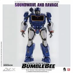 Vendor-unknown Threezero Bumblebee DLX Scale Collectible Series Soundwave And Ravage Collectible Figure