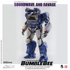 Vendor-unknown Threezero Bumblebee DLX Scale Collectible Series Soundwave And Ravage Collectible Figure