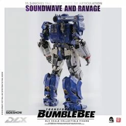 Vendor-unknown Threezero Bumblebee DLX Scale Collectible Series Soundwave And Ravage Collectible Figure