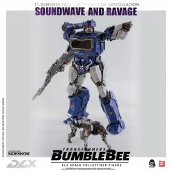Vendor-unknown Threezero Bumblebee DLX Scale Collectible Series Soundwave And Ravage Collectible Figure