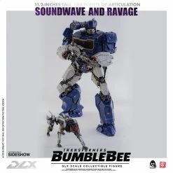 Vendor-unknown Threezero Bumblebee DLX Scale Collectible Series Soundwave And Ravage Collectible Figure