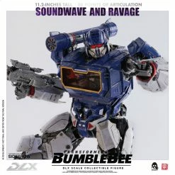 Vendor-unknown Threezero Bumblebee DLX Scale Collectible Series Soundwave And Ravage Collectible Figure