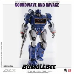 Vendor-unknown Threezero Bumblebee DLX Scale Collectible Series Soundwave And Ravage Collectible Figure
