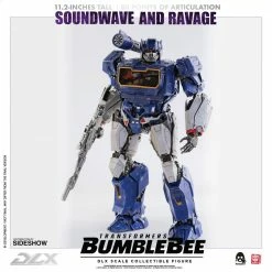 Vendor-unknown Threezero Bumblebee DLX Scale Collectible Series Soundwave And Ravage Collectible Figure