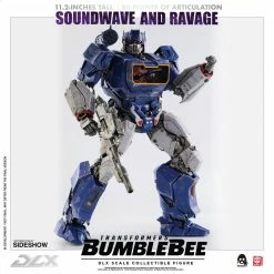 Vendor-unknown Threezero Bumblebee DLX Scale Collectible Series Soundwave And Ravage Collectible Figure