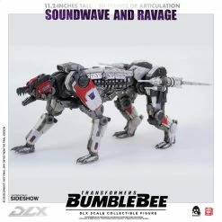 Vendor-unknown Threezero Bumblebee DLX Scale Collectible Series Soundwave And Ravage Collectible Figure