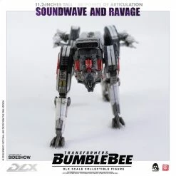 Vendor-unknown Threezero Bumblebee DLX Scale Collectible Series Soundwave And Ravage Collectible Figure