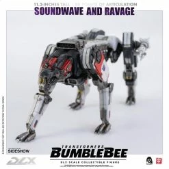 Vendor-unknown Threezero Bumblebee DLX Scale Collectible Series Soundwave And Ravage Collectible Figure