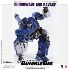 Vendor-unknown Threezero Bumblebee DLX Scale Collectible Series Soundwave And Ravage Collectible Figure