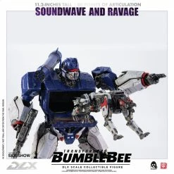 Vendor-unknown Threezero Bumblebee DLX Scale Collectible Series Soundwave And Ravage Collectible Figure