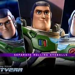 Maybang's Collectibles Hot Toys Disney Lightyear Space Ranger Alpha Buzz Lightyear (Deluxe Version) 1/6 Scale 12