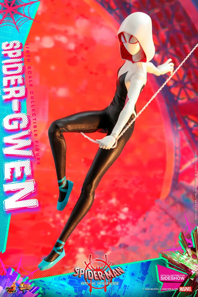 Maybang's Collectibles Hot Toys Marvel Comics Spider-Man: Into The Spider-Verse Spider-Gwen 1/6 Scale Collectible Figure 9 Maybang's Collectibles Hot Toys Marvel Comics Spider-Man: Into The Spider-Verse Spider-Gwen 1/6 Scale Collectible Figure