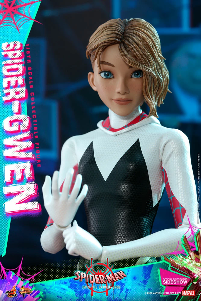 Maybang's Collectibles Hot Toys Marvel Comics Spider-Man: Into The Spider-Verse Spider-Gwen 1/6 Scale Collectible Figure 13 Maybang's Collectibles Hot Toys Marvel Comics Spider-Man: Into The Spider-Verse Spider-Gwen 1/6 Scale Collectible Figure