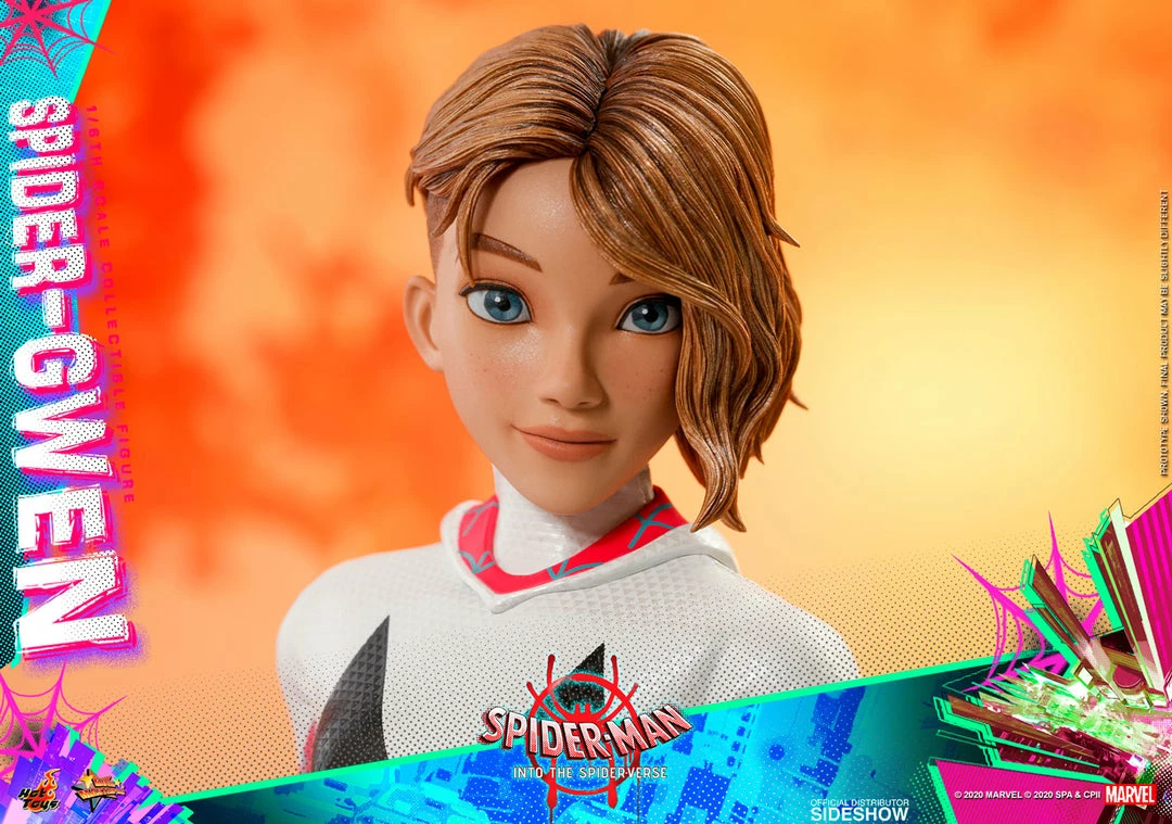 Maybang's Collectibles Hot Toys Marvel Comics Spider-Man: Into The Spider-Verse Spider-Gwen 1/6 Scale Collectible Figure 15 Maybang's Collectibles Hot Toys Marvel Comics Spider-Man: Into The Spider-Verse Spider-Gwen 1/6 Scale Collectible Figure