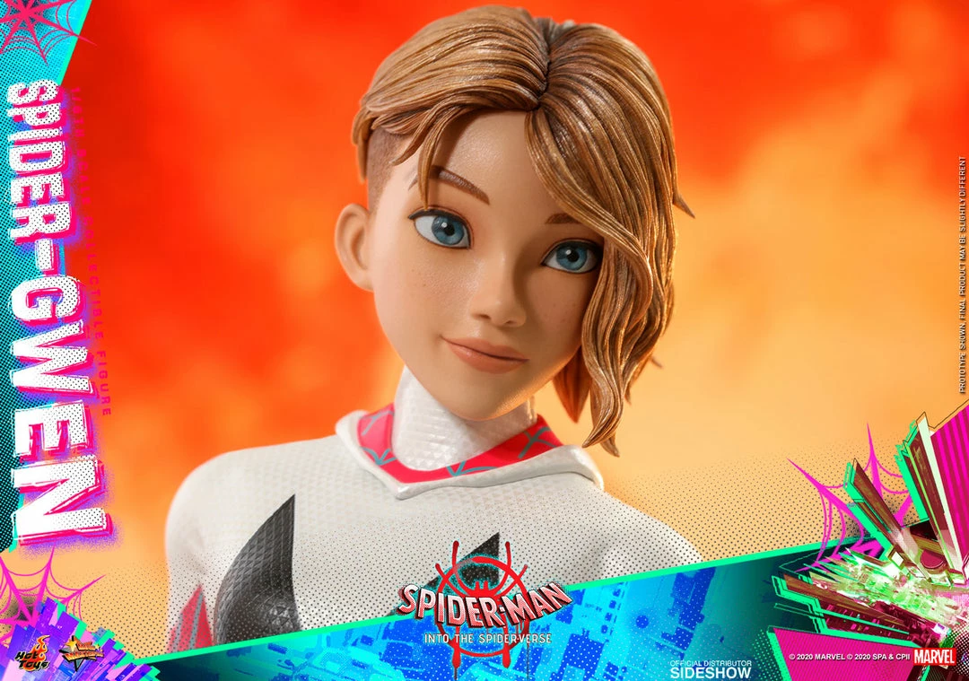 Maybang's Collectibles Hot Toys Marvel Comics Spider-Man: Into The Spider-Verse Spider-Gwen 1/6 Scale Collectible Figure 16 Maybang's Collectibles Hot Toys Marvel Comics Spider-Man: Into The Spider-Verse Spider-Gwen 1/6 Scale Collectible Figure