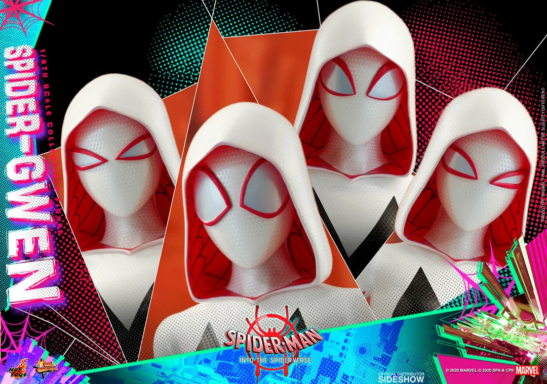 Maybang's Collectibles Hot Toys Marvel Comics Spider-Man: Into The Spider-Verse Spider-Gwen 1/6 Scale Collectible Figure 20 Maybang's Collectibles Hot Toys Marvel Comics Spider-Man: Into The Spider-Verse Spider-Gwen 1/6 Scale Collectible Figure