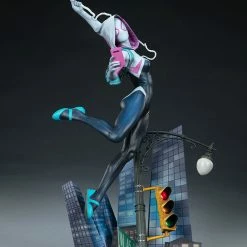 Maybang's Collectibles Sideshow Marvel Comics Spider-Man Spider-Gwen Premium Format Figure Statue Sideshow Collectibles