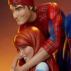 Maybang's Collectibles Sideshow Marvel Comics Spider-Man And Mary Jane Maquette Statue Sideshow Collectibles
