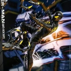 Maybang's Collectibles Hot Toys Marvel Spider-Man Game Spider-Man (Anti-Ock Suit) Deluxe 1/6 Scale 12 Action Figure