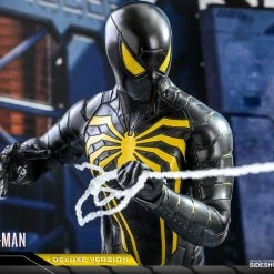 Maybang's Collectibles Hot Toys Marvel Spider-Man Game Spider-Man (Anti-Ock Suit) Deluxe 1/6 Scale 12 Action Figure