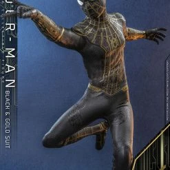 Maybang's Collectibles Hot Toys Marvel Spider-Man: No Way Home Spider-Man (Black & Gold Suit) 1/6 Scale 12" Collectible Figure 13 Maybang's Collectibles Hot Toys Marvel Spider-Man: No Way Home Spider-Man (Black & Gold Suit) 1/6 Scale 12