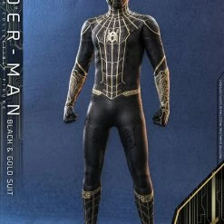 Maybang's Collectibles Hot Toys Marvel Spider-Man: No Way Home Spider-Man (Black & Gold Suit) 1/6 Scale 12" Collectible Figure 14 Maybang's Collectibles Hot Toys Marvel Spider-Man: No Way Home Spider-Man (Black & Gold Suit) 1/6 Scale 12