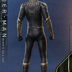 Maybang's Collectibles Hot Toys Marvel Spider-Man: No Way Home Spider-Man (Black & Gold Suit) 1/6 Scale 12" Collectible Figure 15 Maybang's Collectibles Hot Toys Marvel Spider-Man: No Way Home Spider-Man (Black & Gold Suit) 1/6 Scale 12