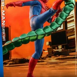 Maybang's Collectibles Hot Toys Marvel Spider-Man Game Spider-Man (Classic Suit) 1/6 Scale Collectible Figure