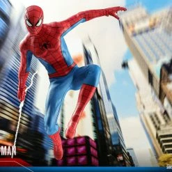 Maybang's Collectibles Hot Toys Marvel Spider-Man Game Spider-Man (Classic Suit) 1/6 Scale Collectible Figure
