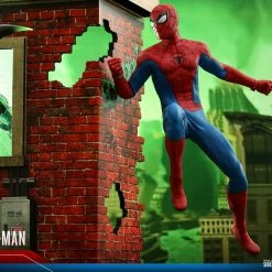 Maybang's Collectibles Hot Toys Marvel Spider-Man Game Spider-Man (Classic Suit) 1/6 Scale Collectible Figure