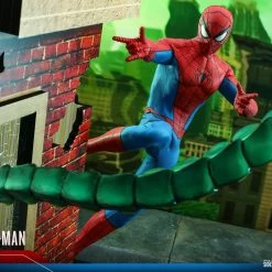 Maybang's Collectibles Hot Toys Marvel Spider-Man Game Spider-Man (Classic Suit) 1/6 Scale Collectible Figure
