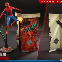 Maybang's Collectibles Hot Toys Marvel Spider-Man Game Spider-Man (Classic Suit) 1/6 Scale Collectible Figure