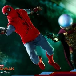 Maybang's Collectibles Hot Toys Marvel Comics Spider-Man Far From Home Spider-Man (Homemade Suit) 1/6 Scale Figure