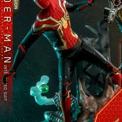 Maybang's Collectibles Hot Toys Marvel Spider-Man No Way Home Spider-Man (Integrated Suit) Deluxe Version 1/6 Scale 12