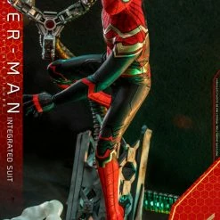 Maybang's Collectibles Hot Toys Marvel Spider-Man No Way Home Spider-Man (Integrated Suit) Deluxe Version 1/6 Scale 12