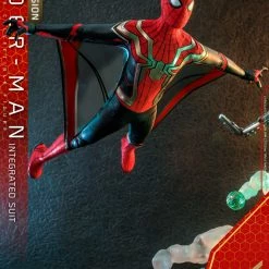 Maybang's Collectibles Hot Toys Marvel Spider-Man No Way Home Spider-Man (Integrated Suit) Deluxe Version 1/6 Scale 12