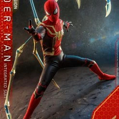 Maybang's Collectibles Hot Toys Marvel Spider-Man No Way Home Spider-Man (Integrated Suit) Deluxe Version 1/6 Scale 12