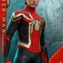 Maybang's Collectibles Hot Toys Marvel Spider-Man No Way Home Spider-Man (Integrated Suit) Deluxe Version 1/6 Scale 12