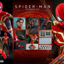 Maybang's Collectibles Hot Toys Marvel Spider-Man No Way Home Spider-Man (Integrated Suit) 1/6 Scale 12