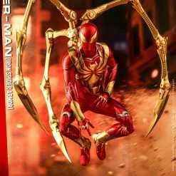 Maybang's Collectibles Hot Toys Marvel Spider-Man Game Spider-Man (Iron Spider Armor) 1/6 Scale 12 Action Figure