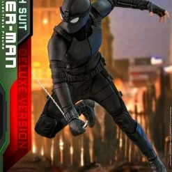 Maybang's Collectibles Hot Toys Marvel Comics Spider-Man: Far From Home Spider-Man (Stealth Suit) Deluxe Version 1/6 Scale Figure